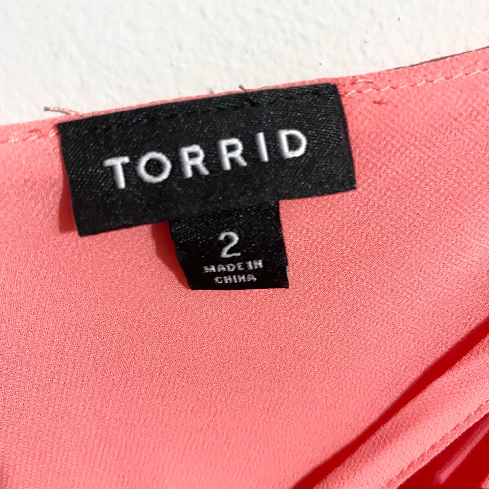 Torrid Pink Strappy Tank - Picture 9 of 10